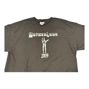 Hanes Motherlode 2009 Concert Band Lineup Graphic T-Shirt XL‎